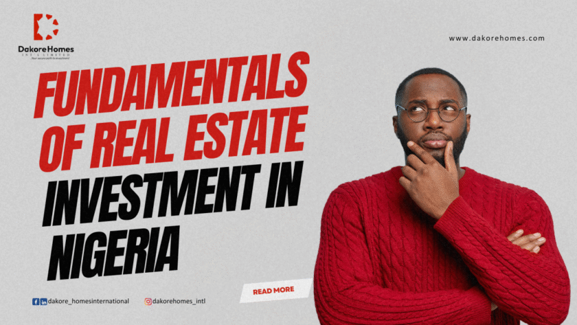Fundamentals of real estate investment in nigeria